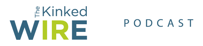 Kinked wire banner 